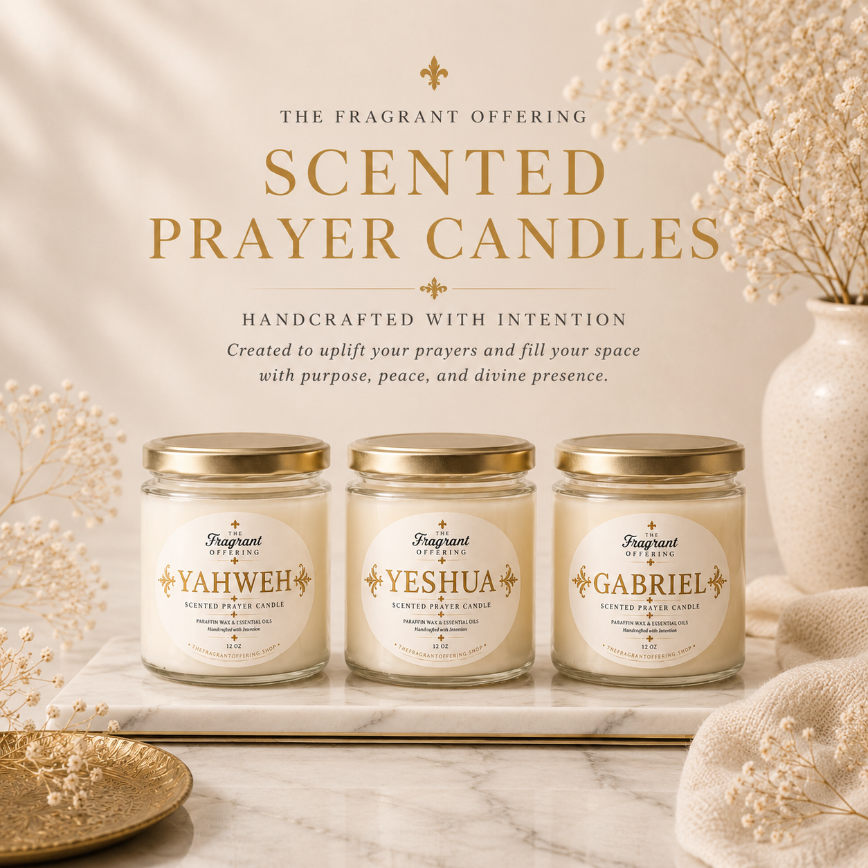 Scented Prayer Candles