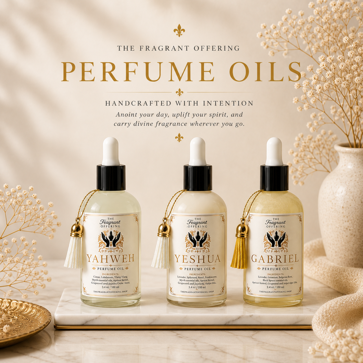Sacred Perfume Prayer Oils