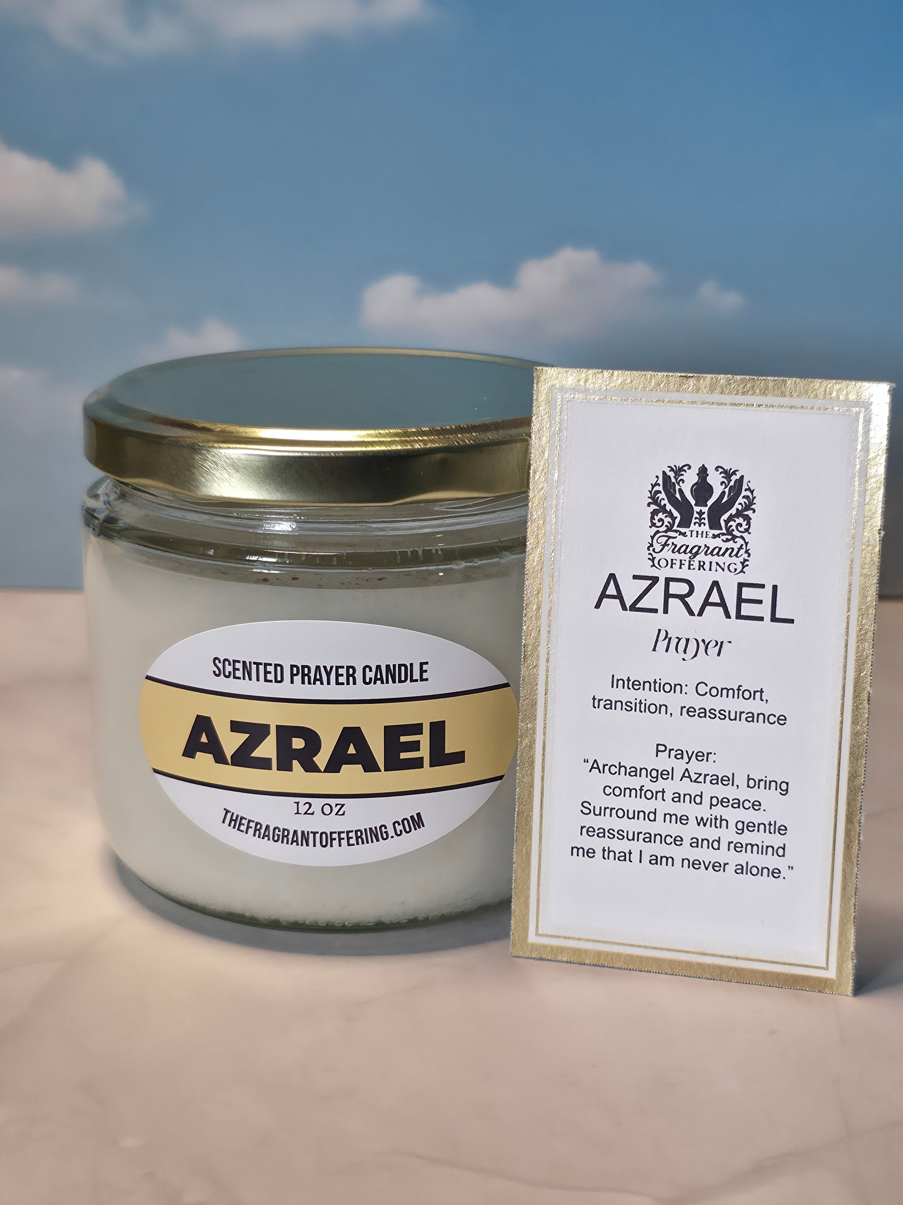 Archangel Azrael - Comfort and Transition Candle