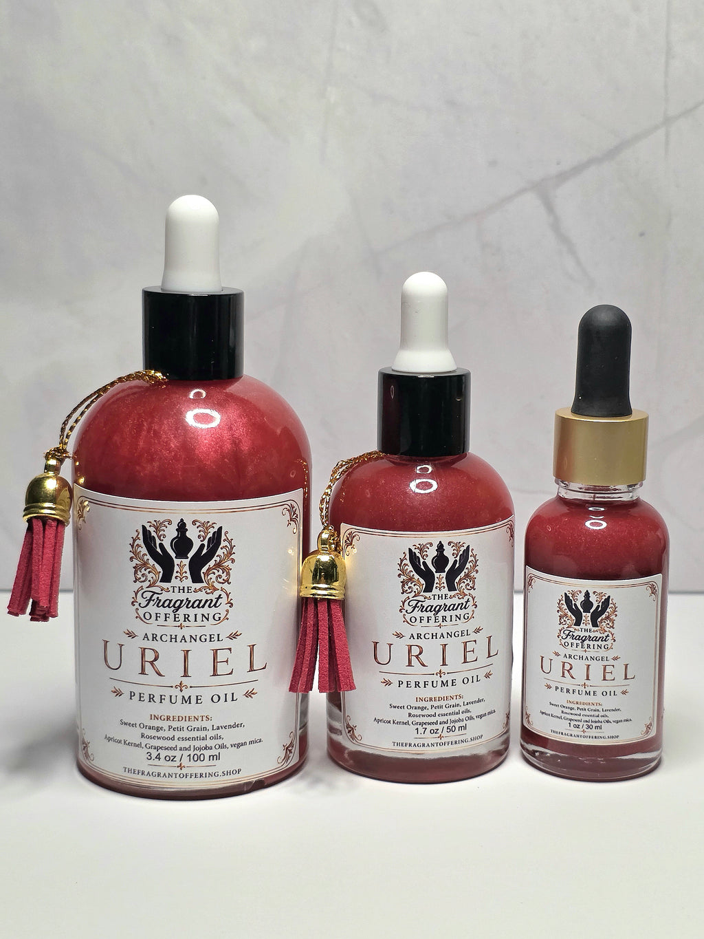 Archangel Uriel - Scented Prayer Oil