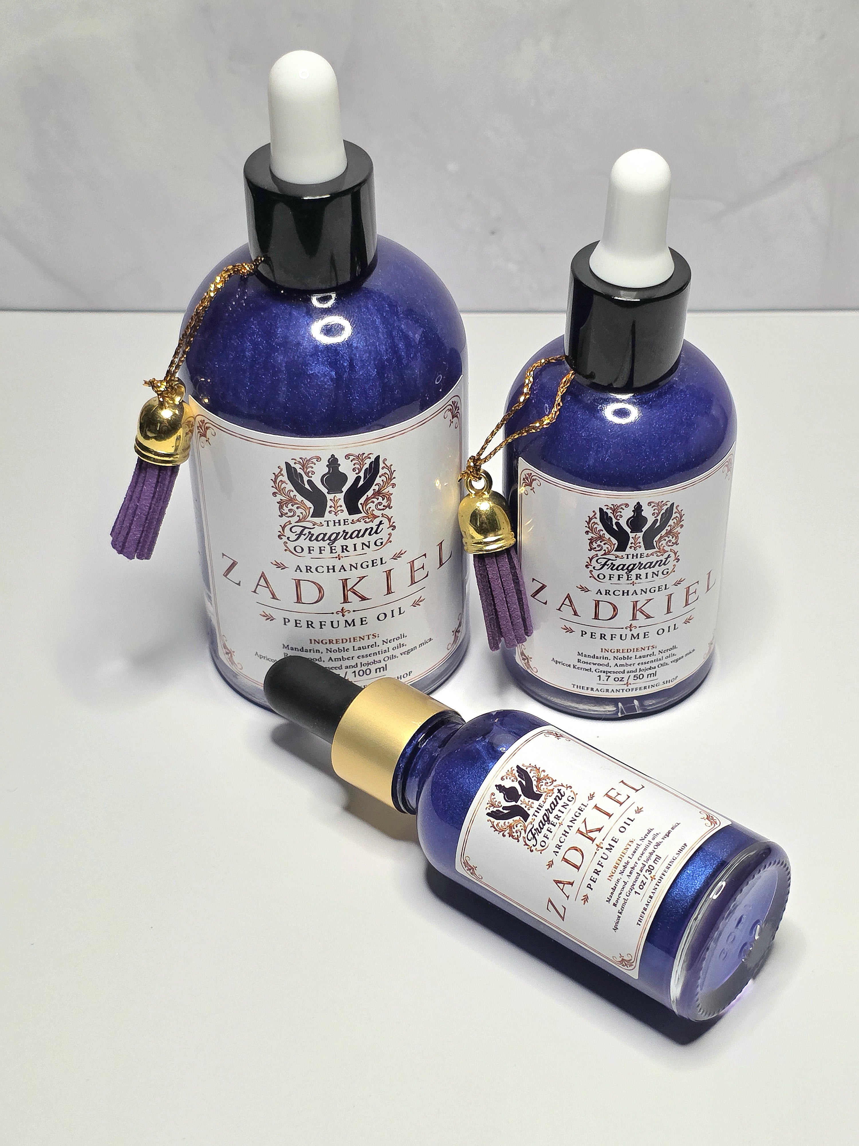 Archangel Zadkiel - Scented Prayer Oil
