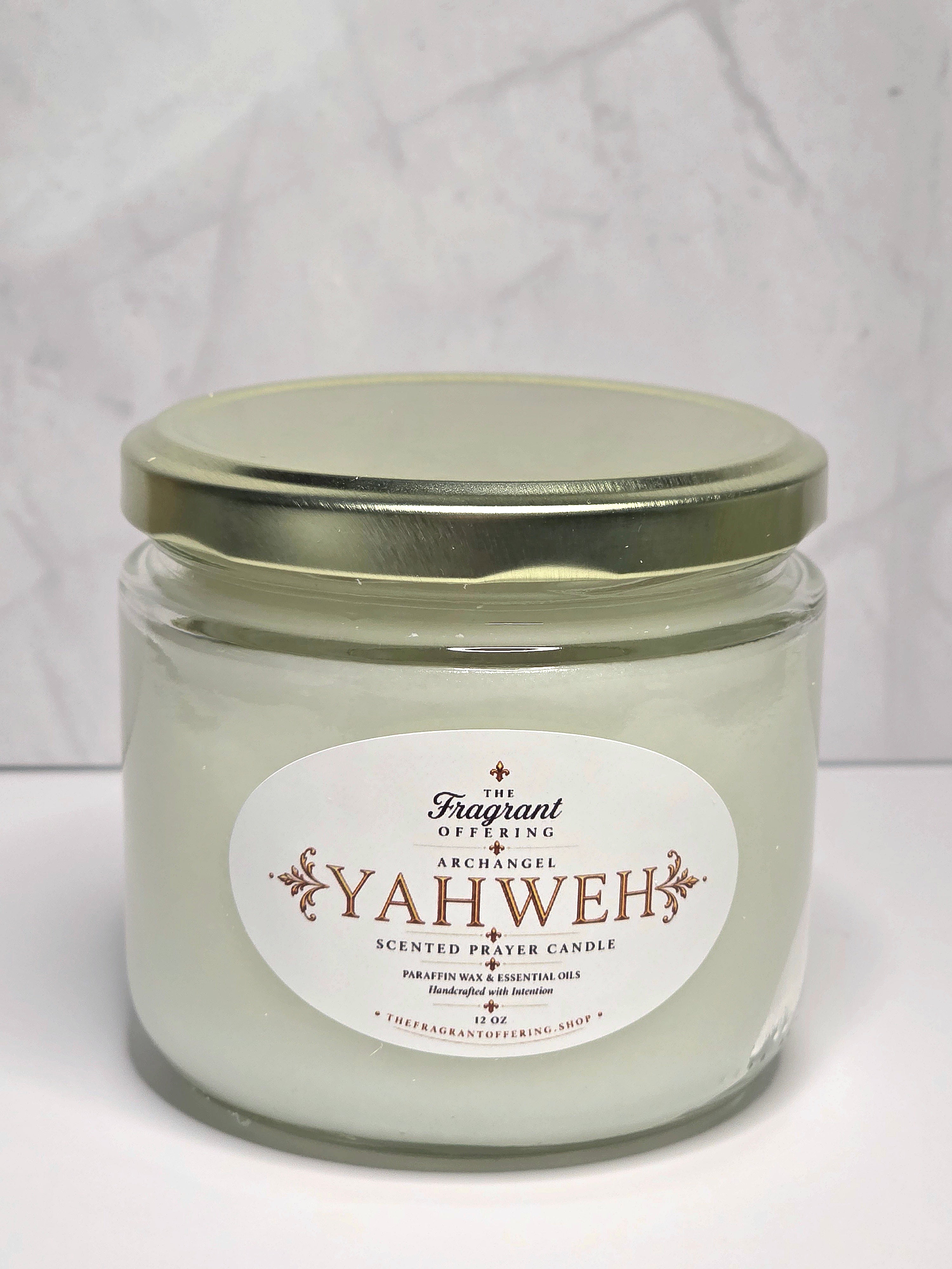 Yahweh - Prayer and Anointing Candle