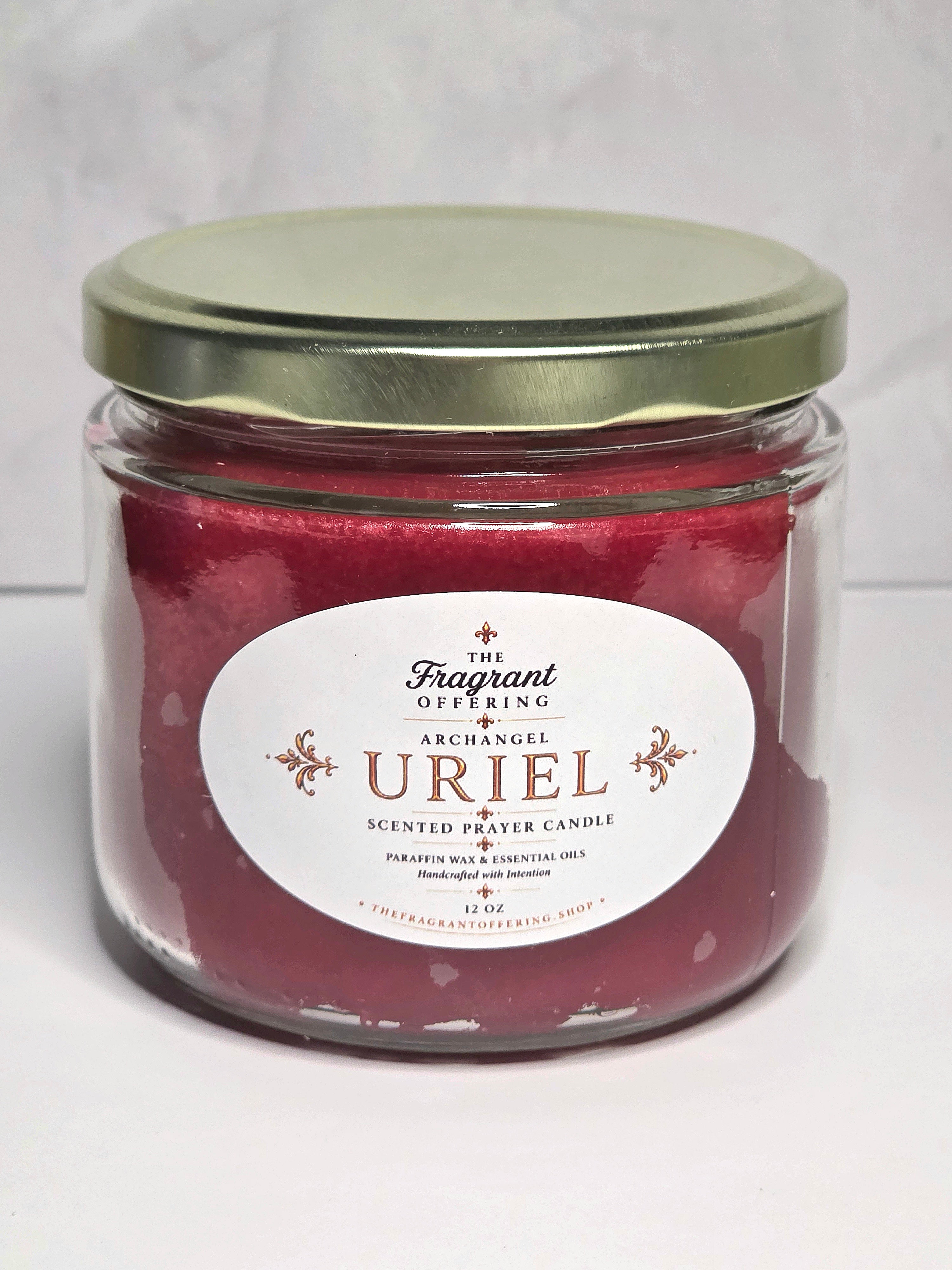 Archangel Uriel - Wisdom and Illumination Candle