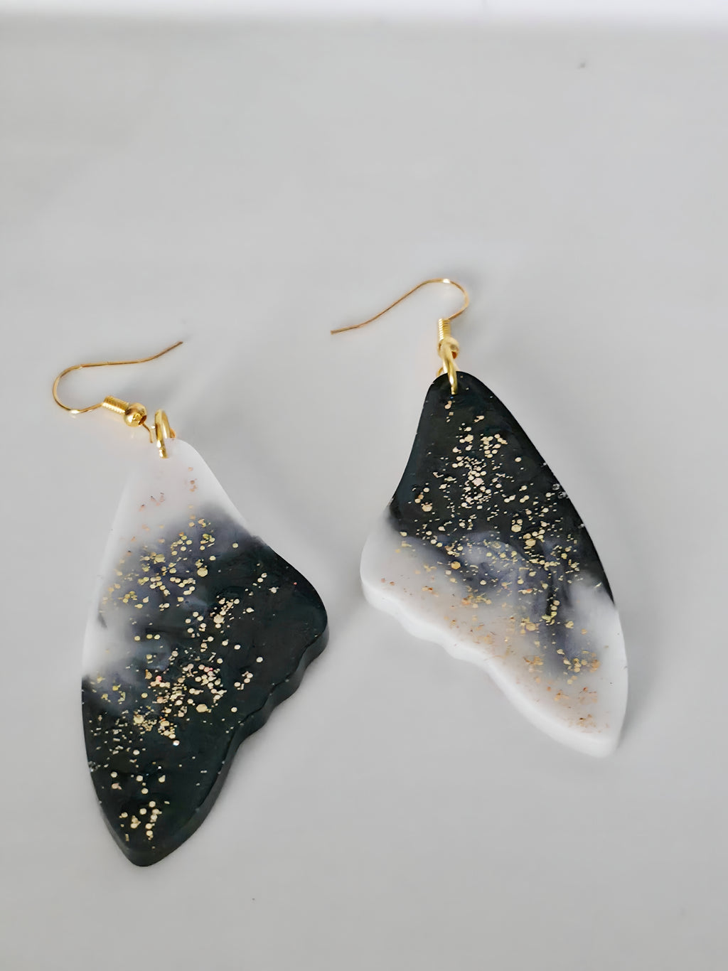 Metamorphosis Resin Butterfly Wing Earrings