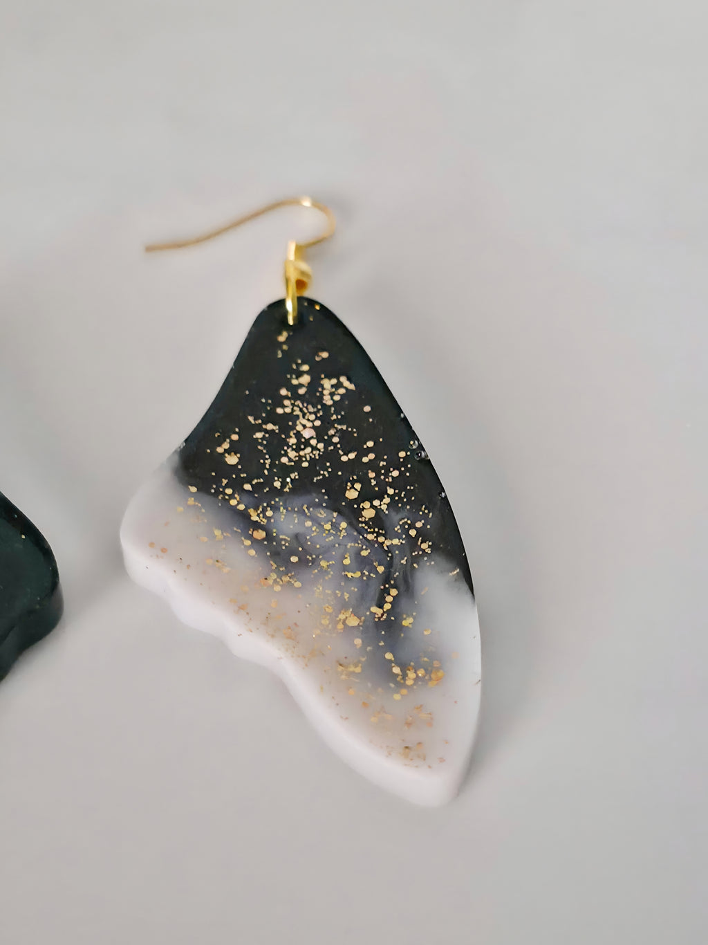 Metamorphosis Resin Butterfly Wing Earrings