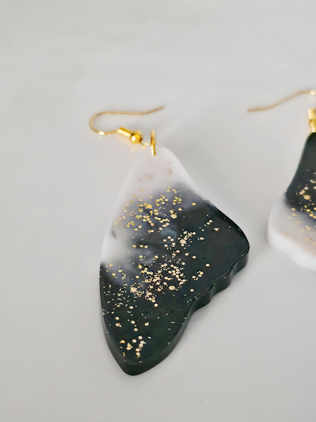 Metamorphosis Resin Butterfly Wing Earrings