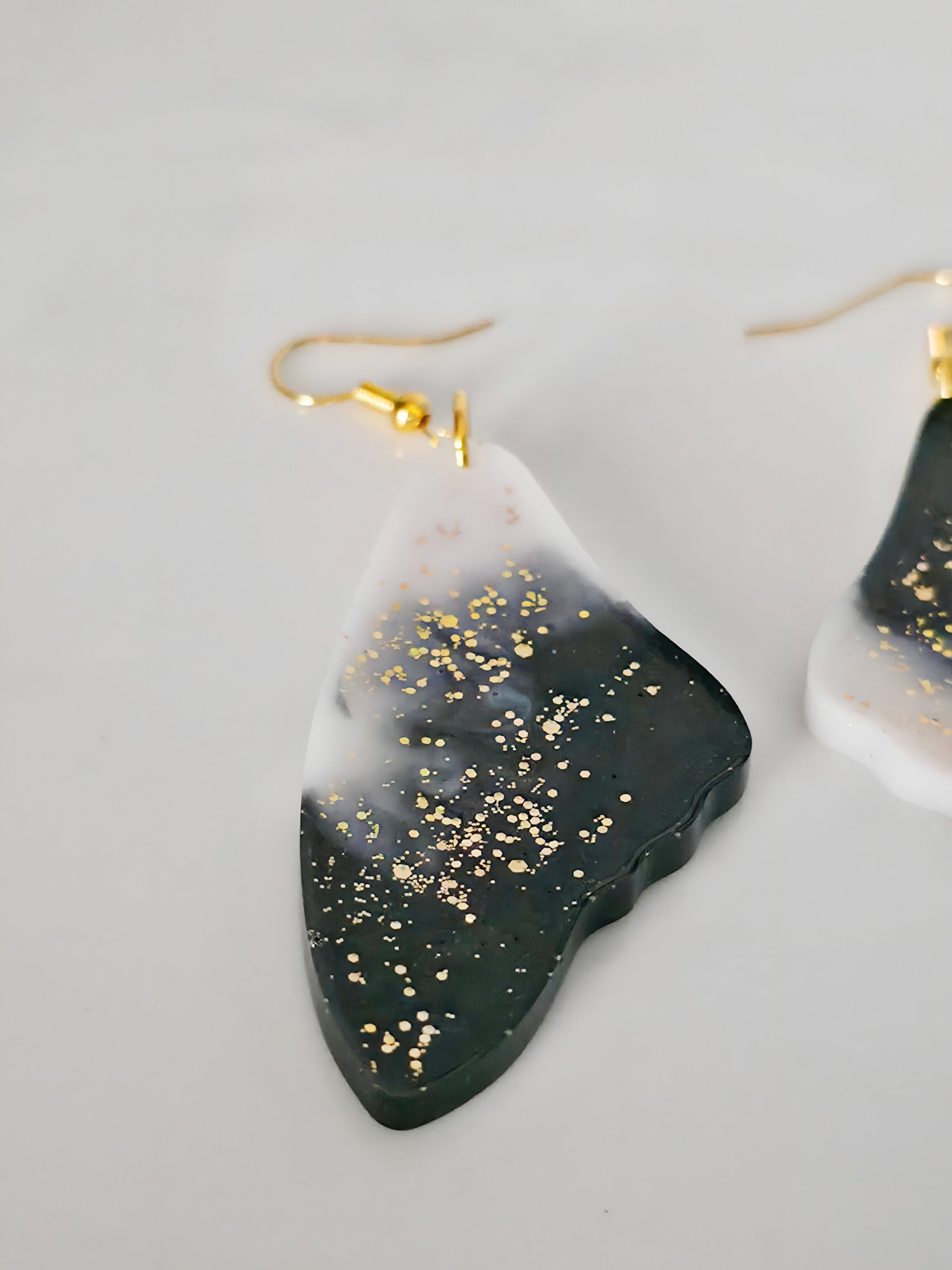 Metamorphosis Resin Butterfly Wing Earrings