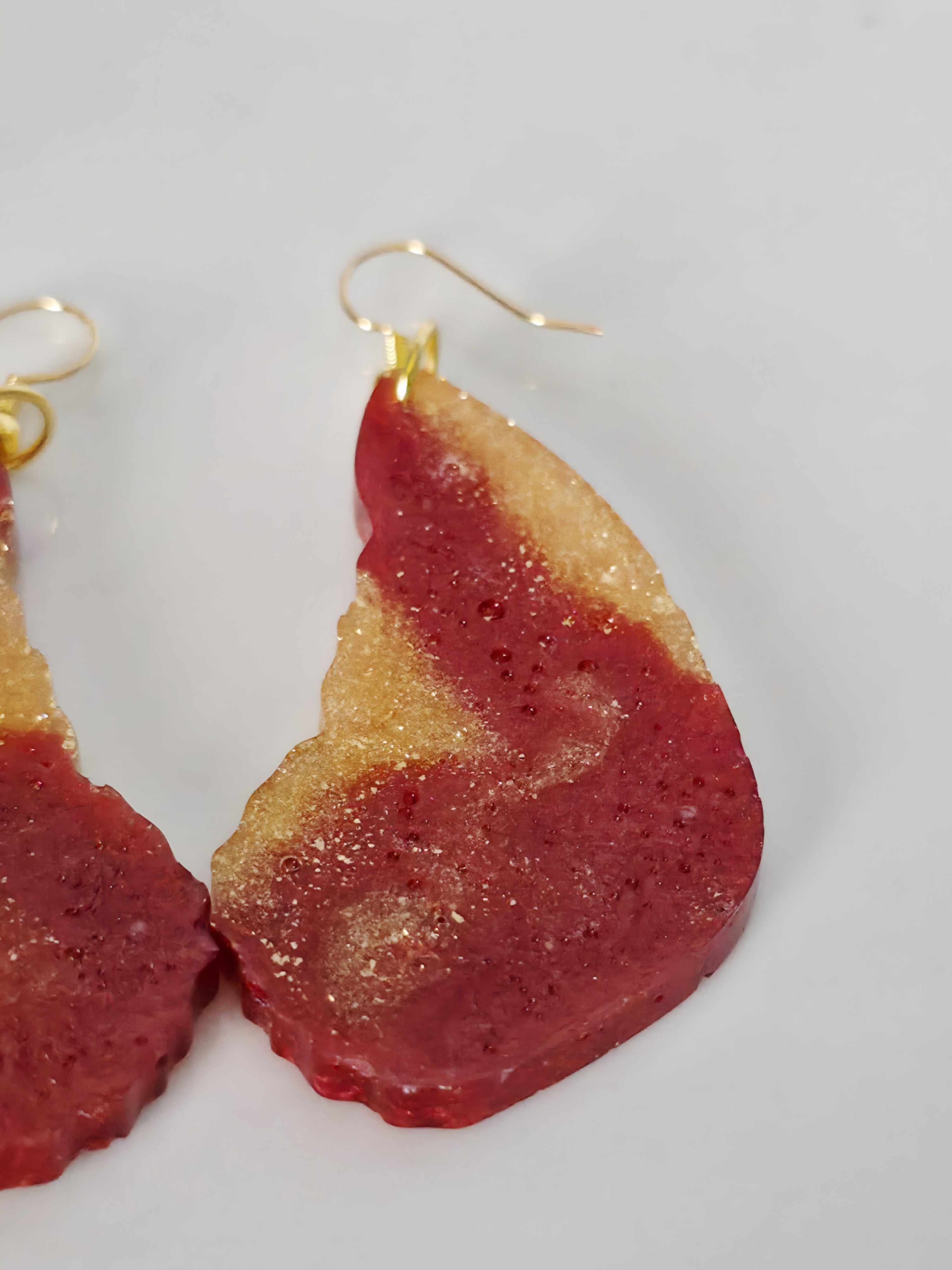 Refined in Fire Butterfly Wing Earrings
