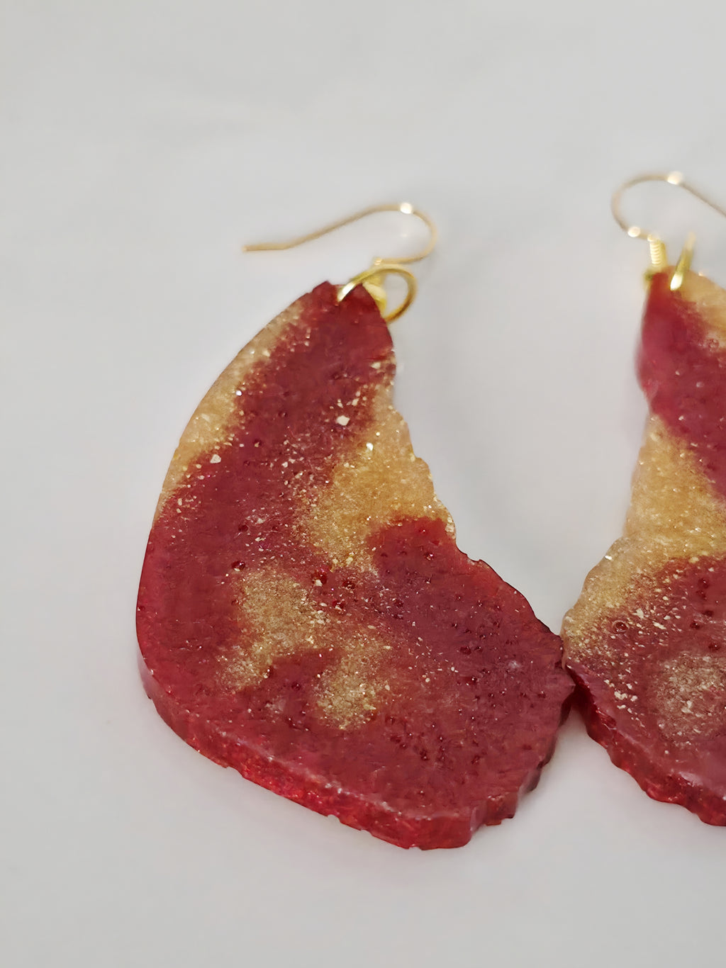 Refined in Fire Butterfly Wing Earrings