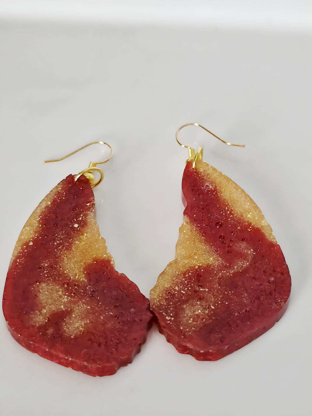 Refined in Fire Butterfly Wing Earrings