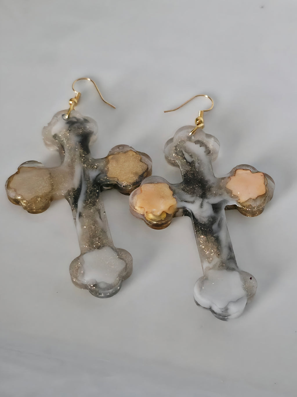 Heirloom Glory Cross Earrings