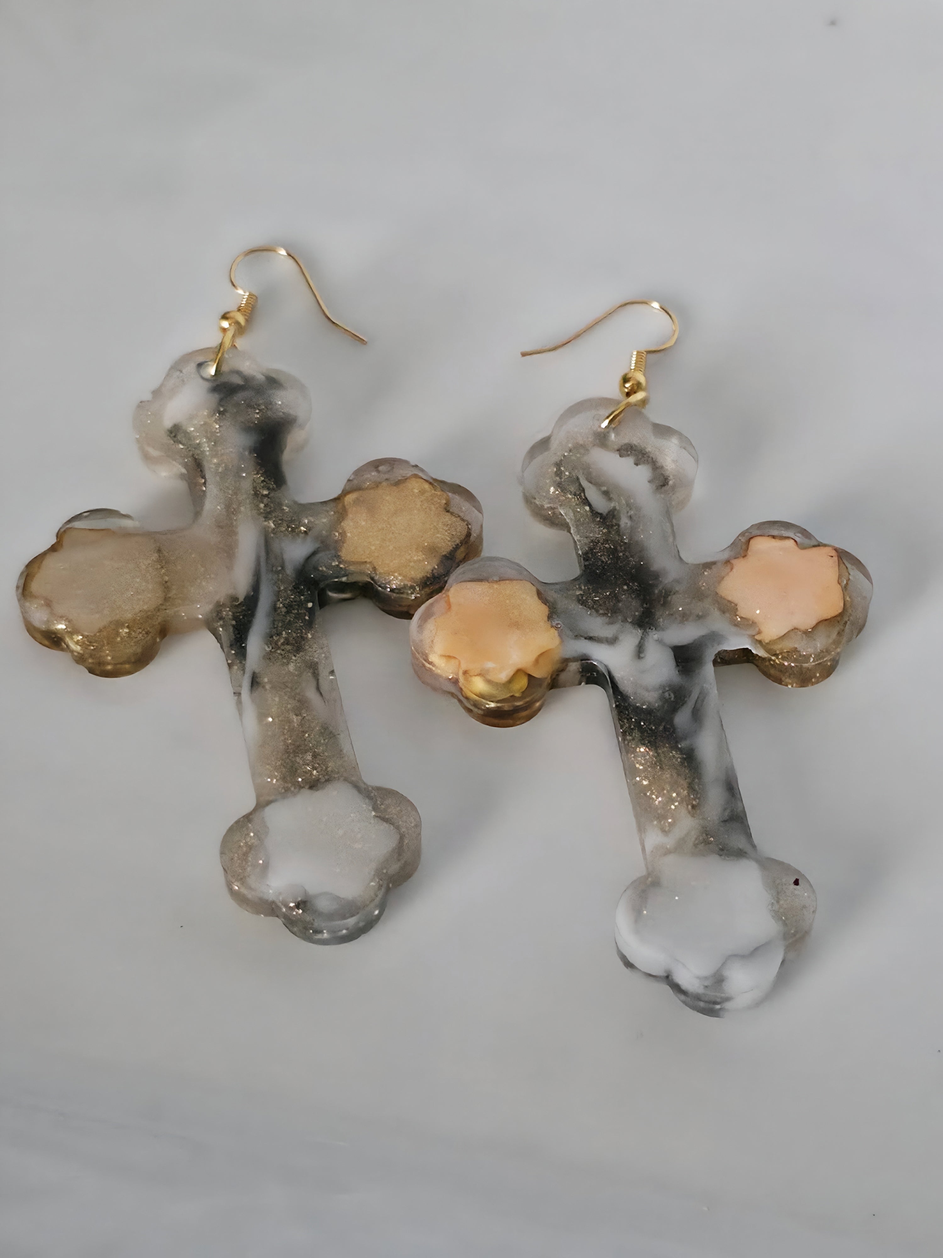 Heirloom Glory Cross Earrings