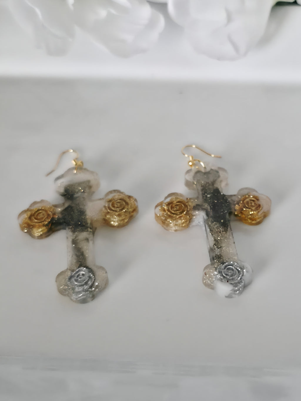 Heirloom Glory Cross Earrings