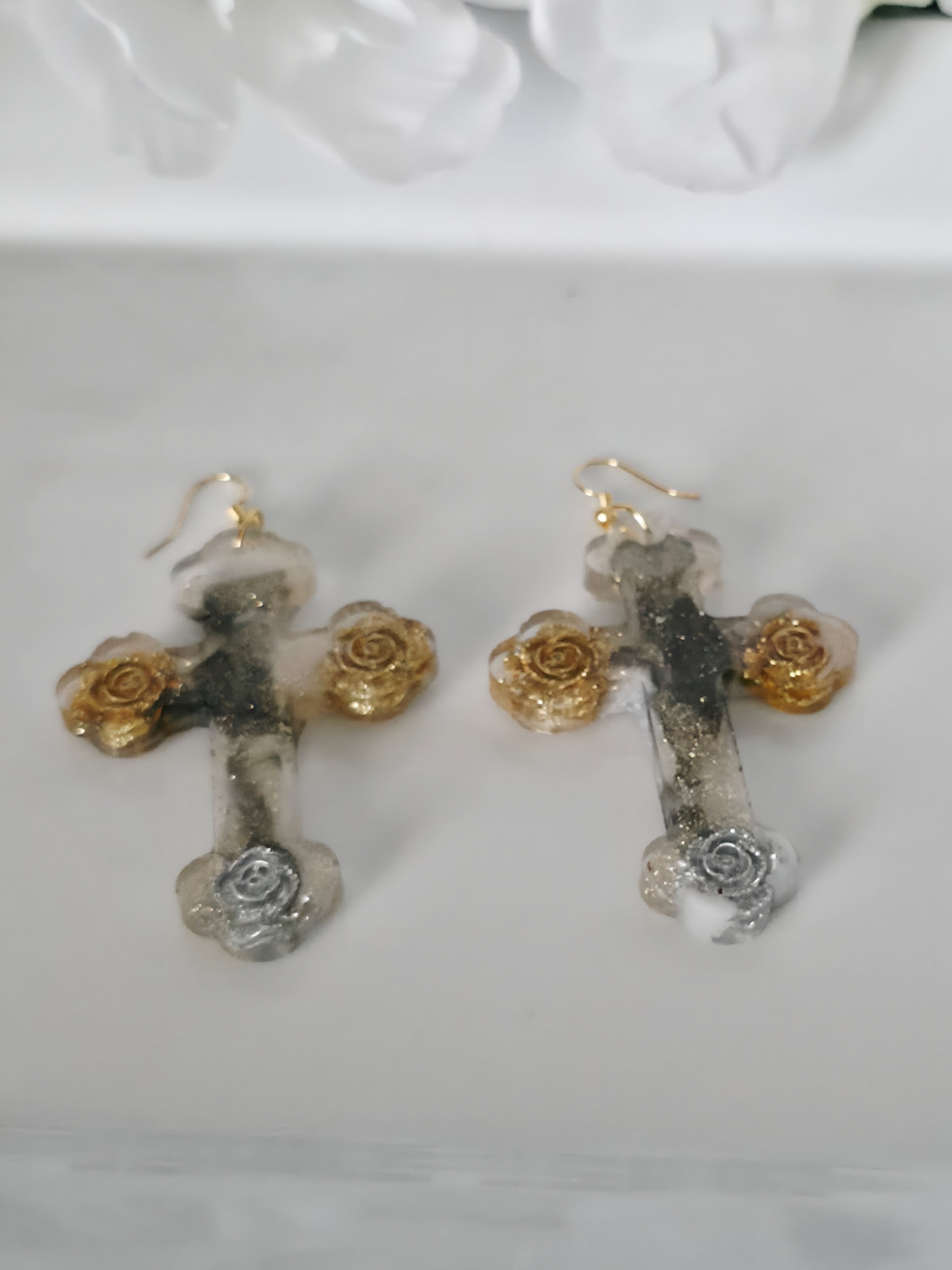 Heirloom Glory Cross Earrings