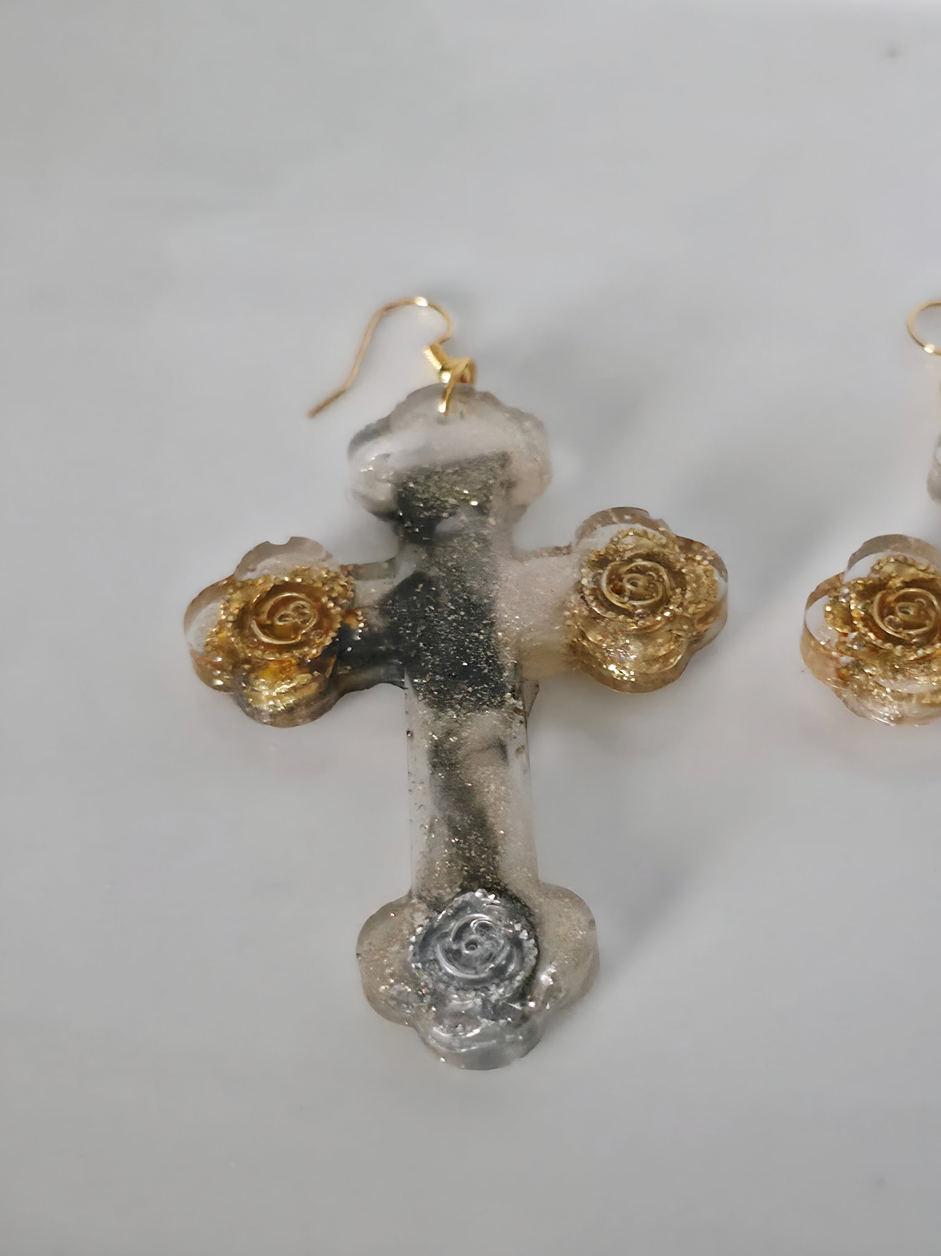 Heirloom Glory Cross Earrings
