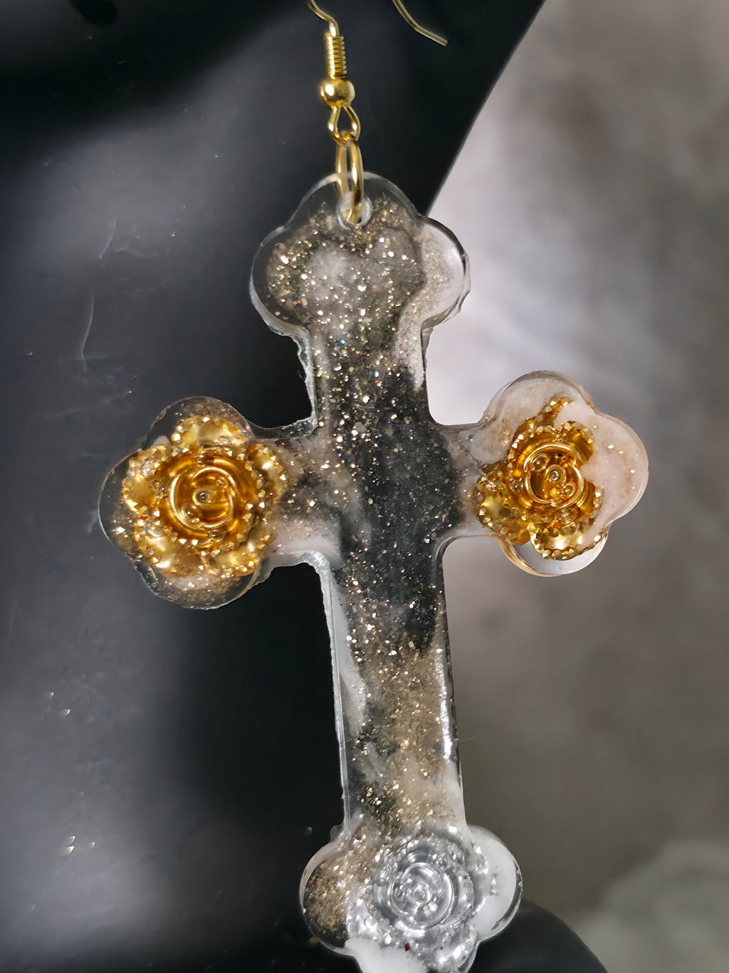 Heirloom Glory Cross Earrings