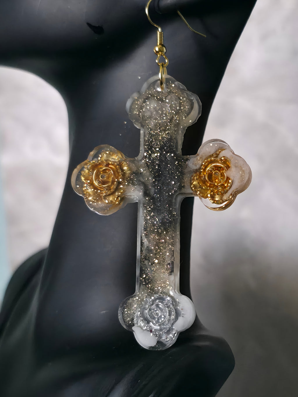 Heirloom Glory Cross Earrings